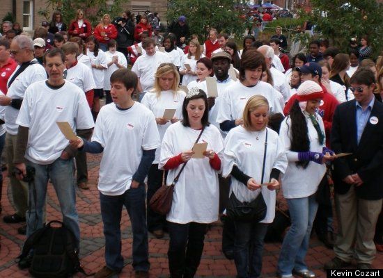 Ole Miss Constituents Reading the Creed
