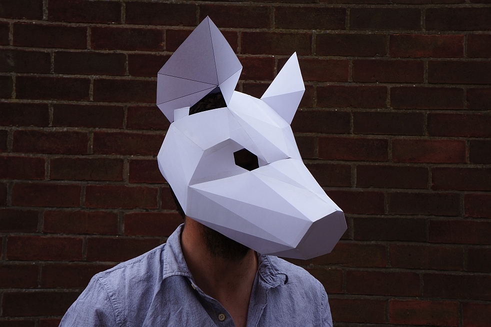 Still Need A Halloween Costume? Print These Gorgeous Geometric Masks 