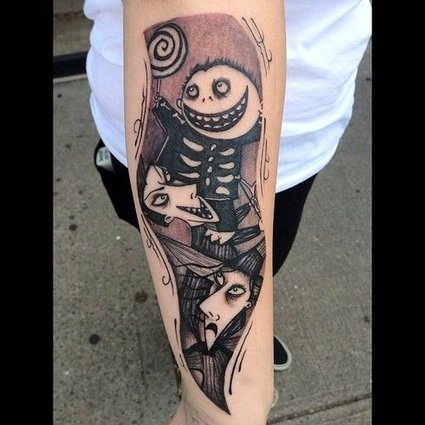 20 u0027nightmare before christmas u0027 tattoos you u0027ll totally want 20 u0027nightmare before christmas u0027 tattoos you u0027ll totally want