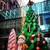 Giant LEGO Christmas Tree in Sydney