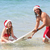 People Celebrate Christmas At Bondi Beach