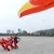 Youngsters Dressed As Santa Claus Drive Powered Paragliding In Guiyang
