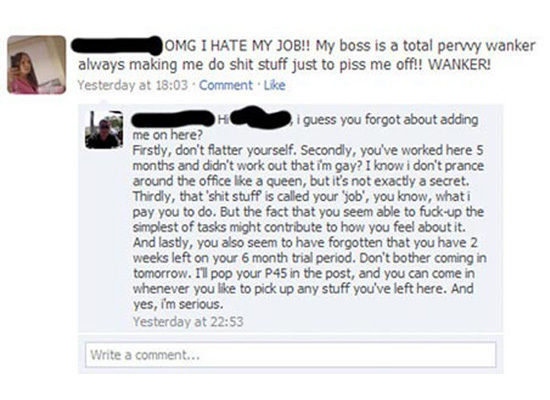 facebook status funny. The Funniest Facebook Snafus Of All Time 