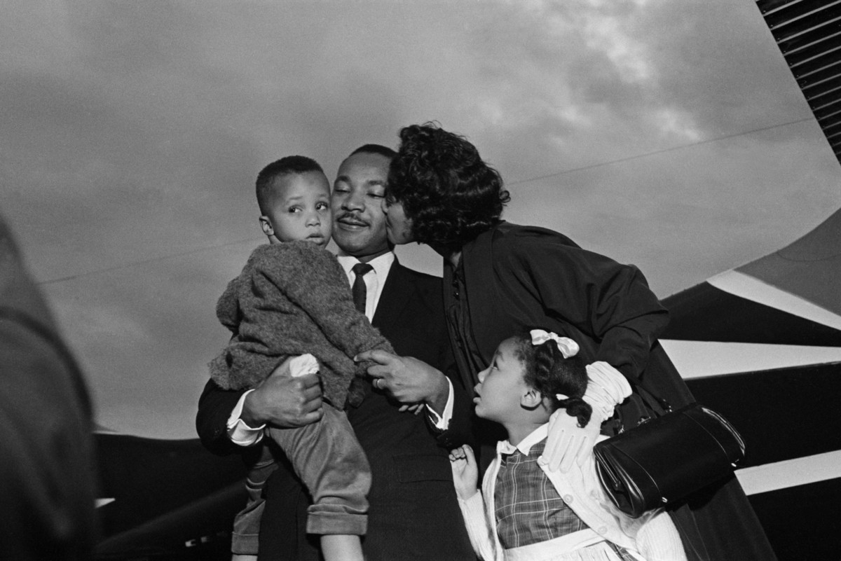 PARROT EYE..: Memorable Family Pictures of Martin Luther King Jnr