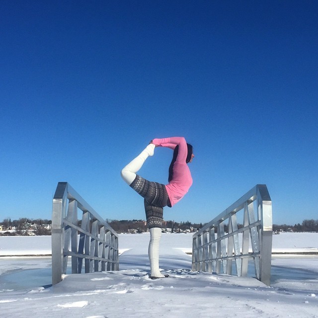 snow yoga pants