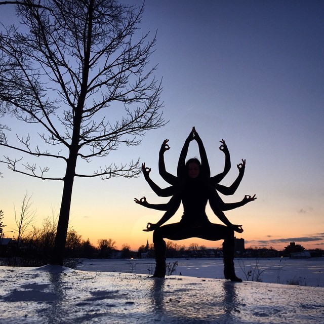 Yoga In The Snow Proves It's Never 'Too Cold' To Get Moving HuffPost