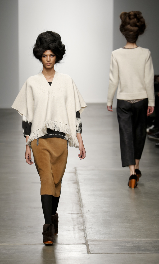 Fringe Is One Of The Biggest Trends Filling The New York Fashion Week