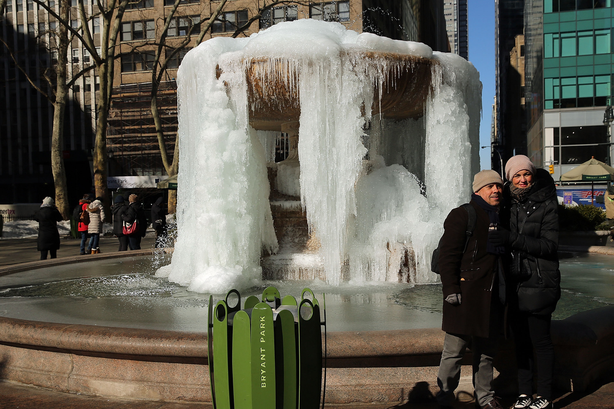 Este clima helado prácticamente lo congela todo HuffPost