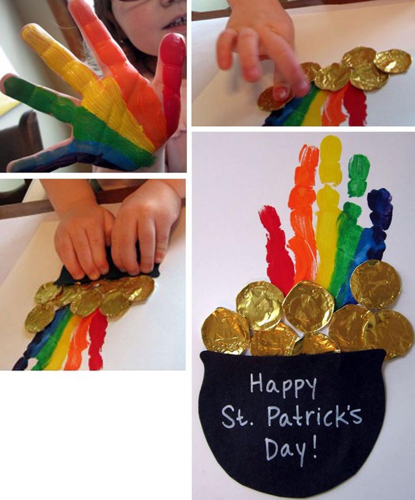 st patricks day crafts for kids hats