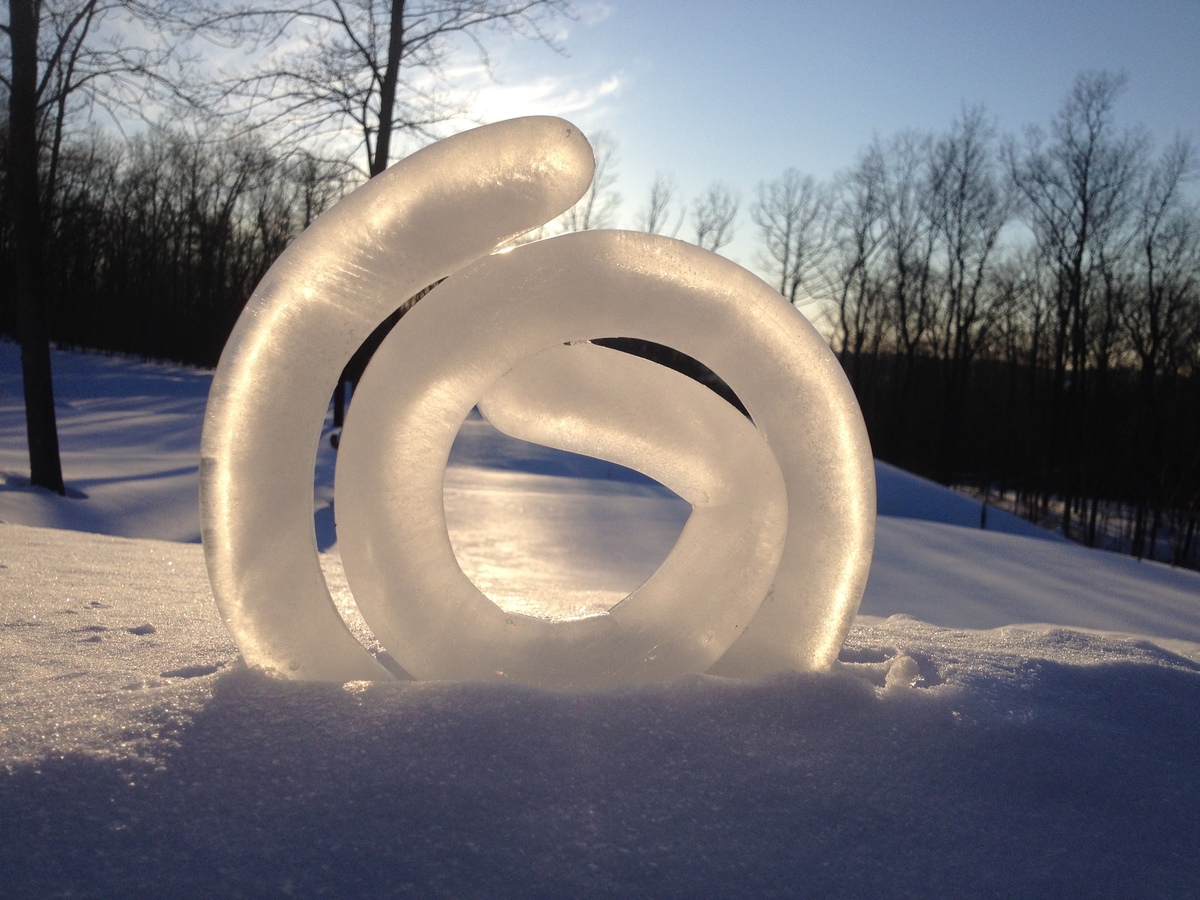 These Minimalist Ice Sculptures Just Might Calm Your Ragged Winter