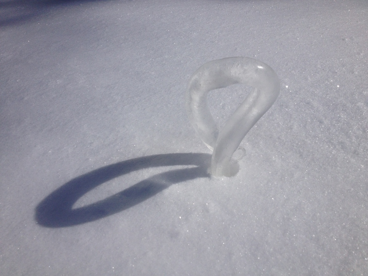 These Minimalist Ice Sculptures Just Might Calm Your Ragged Winter