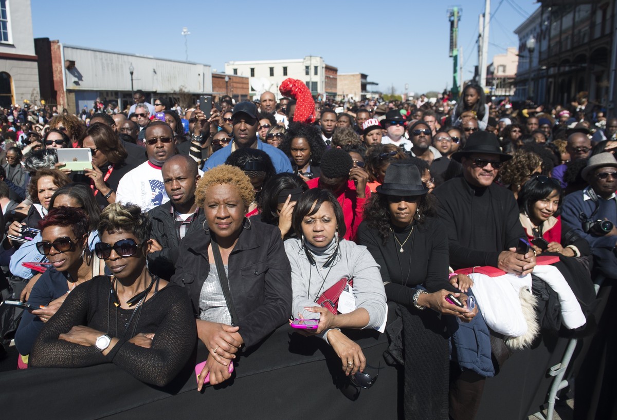 Thousands Flood The Streets Of Selma To Honor Landmark Anniversary Of