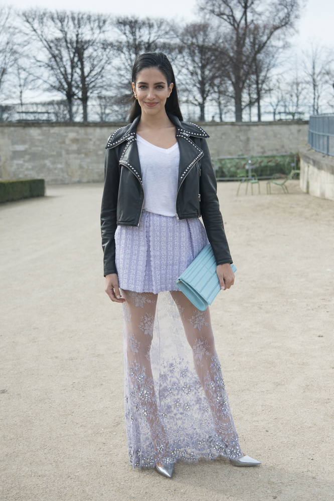 The Streets Of Paris Are All About The Skirts During Fashion Week