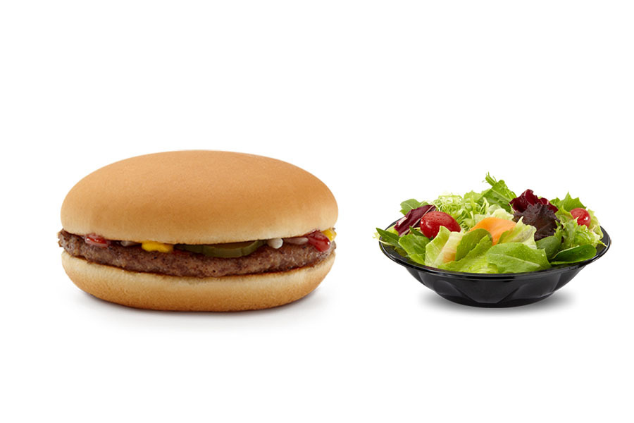 how to eat smart at McDonald's