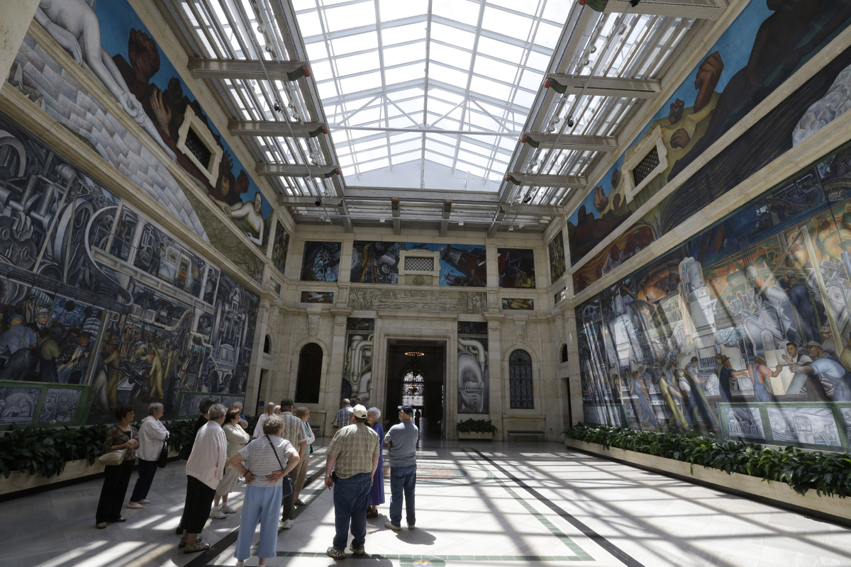 Detroit Free Press Auto >> A Rare Look At How Diego Rivera Turned Sketches Into His ... Detroit Free Press Auto >> A Rare Look At How Diego Rivera Turned Sketches Into His ...