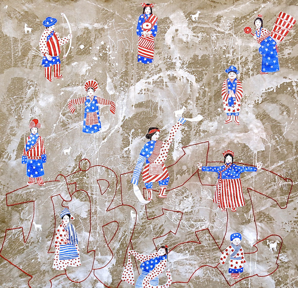 Tibetan Art In The 21st Century Explores Religion, Pop Culture And