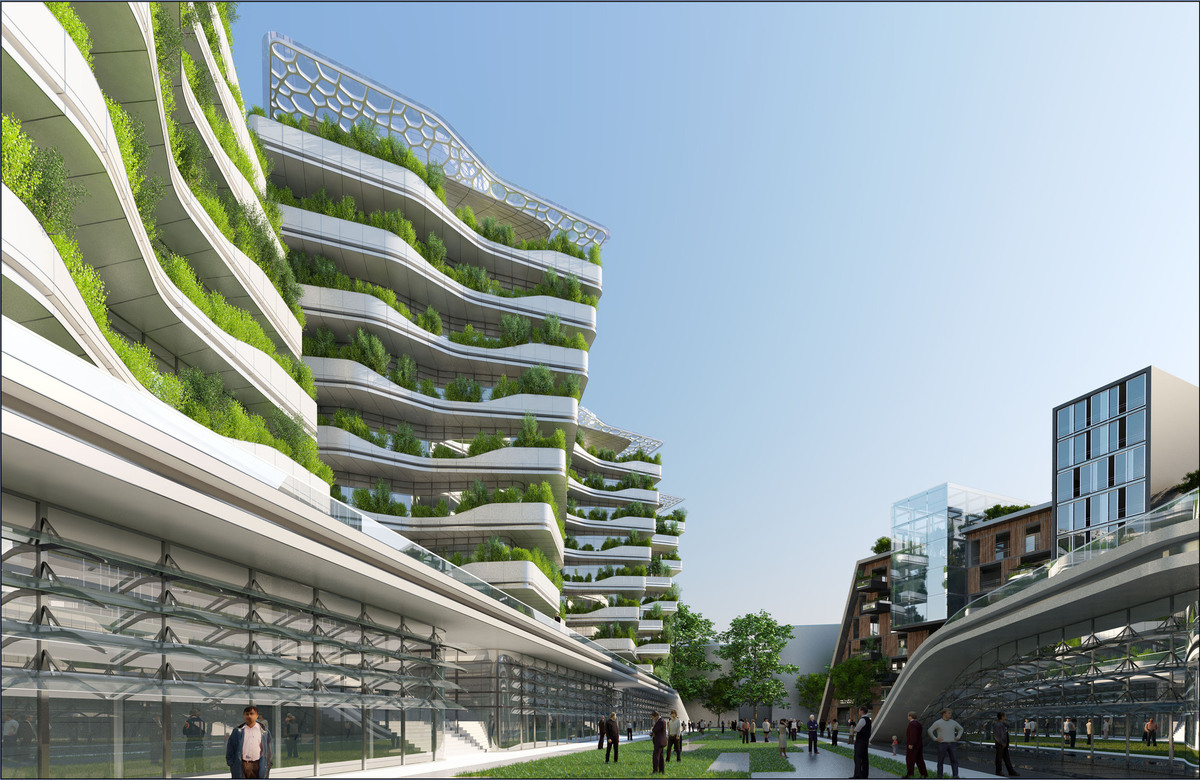 Ville Du Futur L Architecte Vincent Callebaut Imagine L Avenir Avec