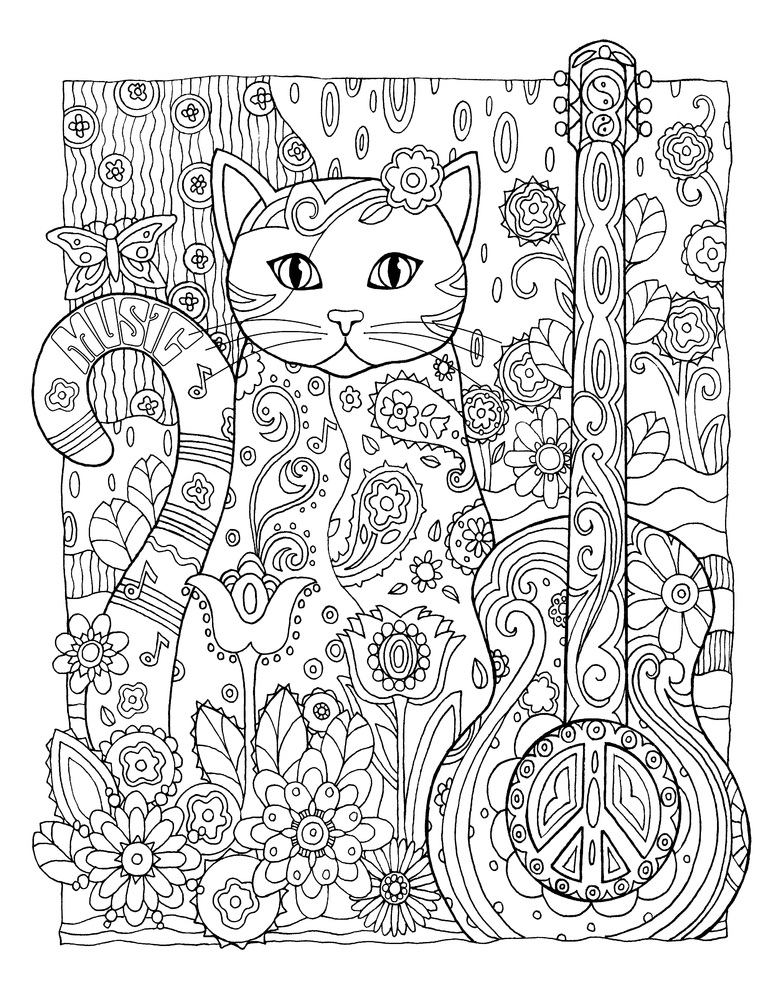 de stressing coloring pages - photo #9