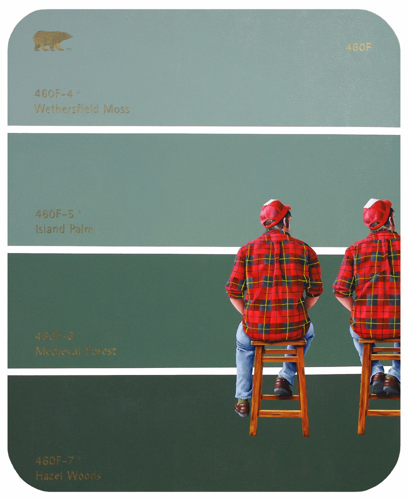 Artist Elevates Paint Swatches To The Level Of Fine Art, Tickles Color