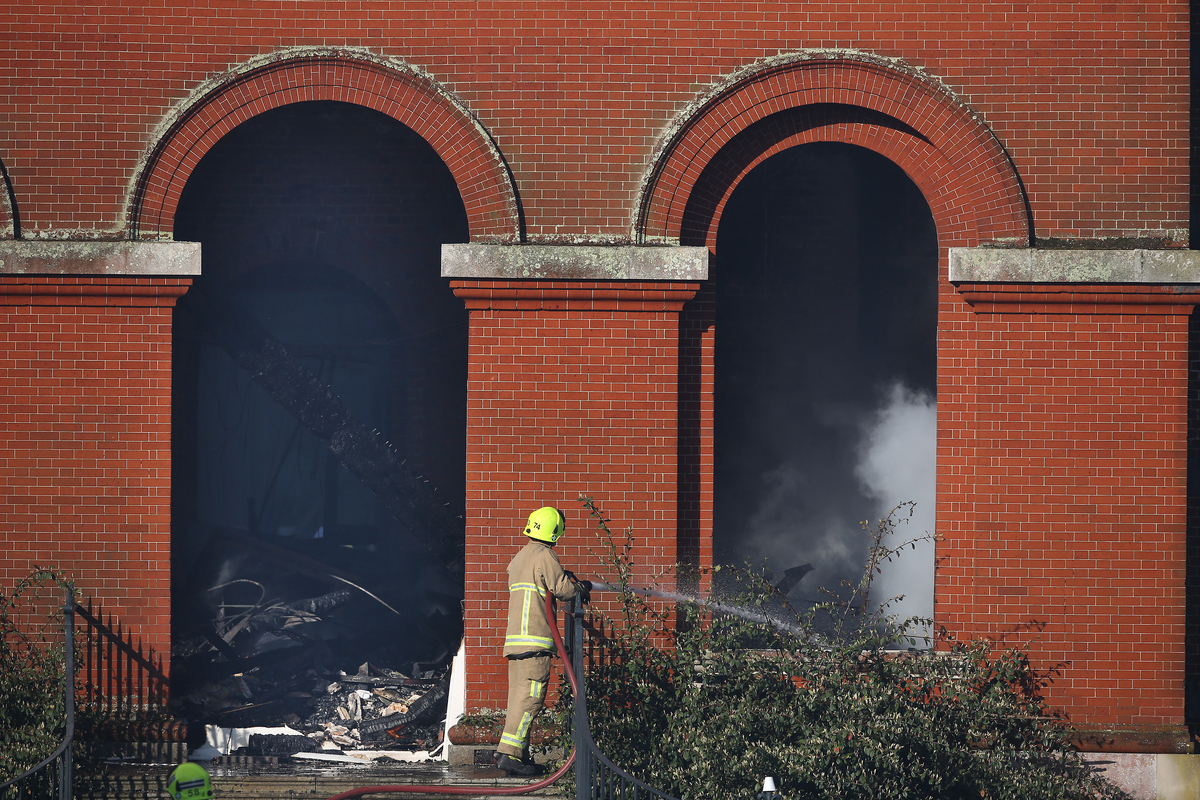 Grade I Listed Clandon House Gutted By Flames HuffPost UK