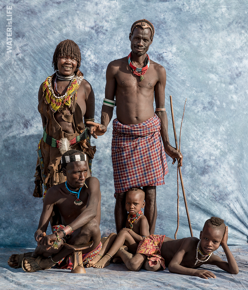 Families In Ethiopia Pose For Sears Style Photos To Raise Awareness For