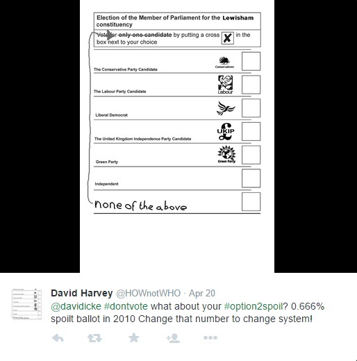 How To Spoil Your Ballot Paper For The General Election 2015 HuffPost UK
