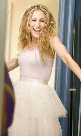 Sex and the City Carrie Bradshaw Wedding Dress from Vogue 