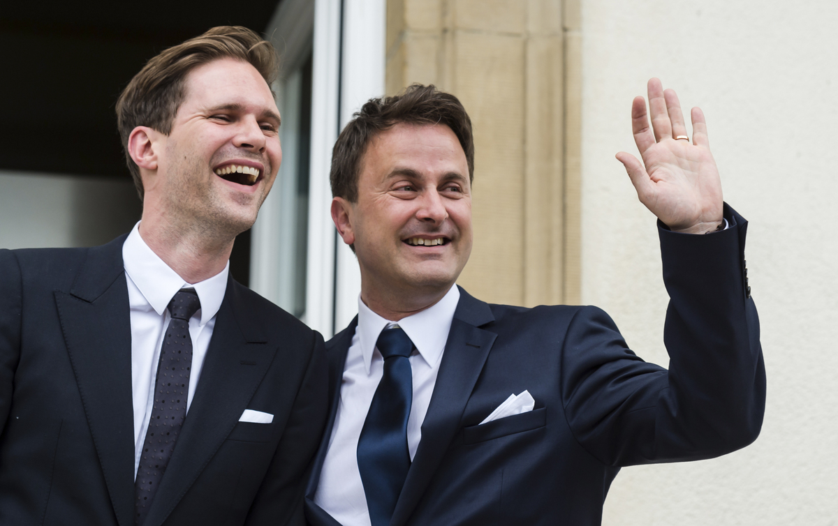 Luxembourgs Prime Minister Xavier Bettel Marries Same Sex Partner 