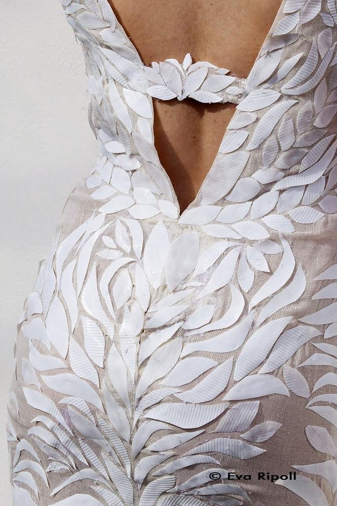 vestidos de novia "hágalo usted mismo": diseñados con guantes, vasos