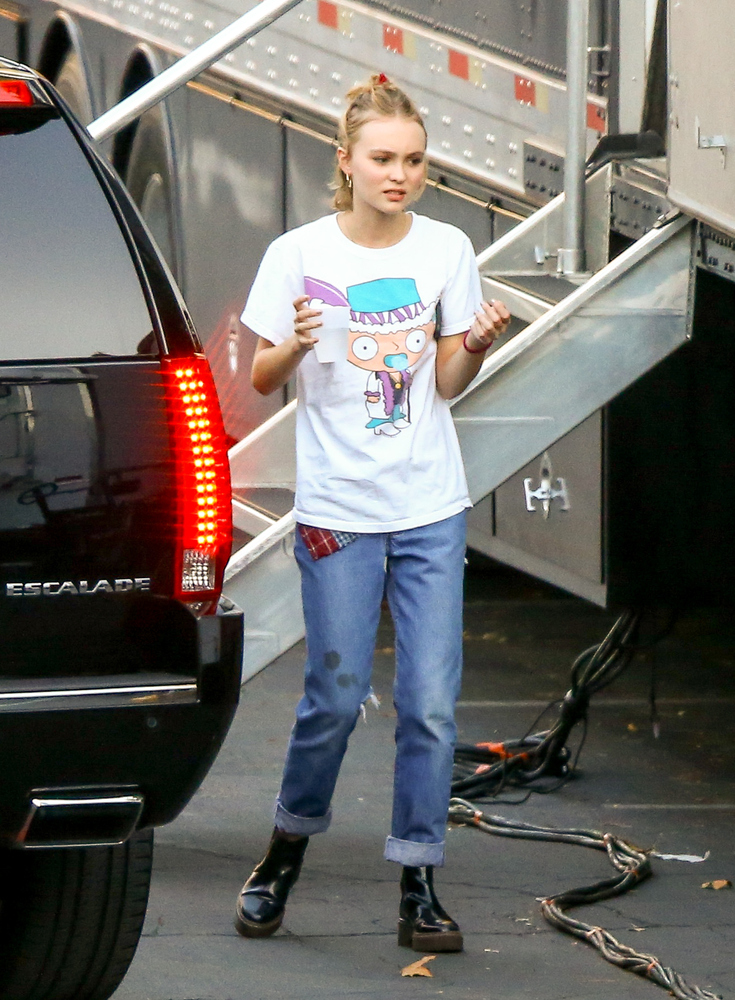 LilyRose Depp Celebrates 'Sour Sixteen' Because She's Her Father's