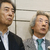細川護熙（当時76歳）、小泉純一郎（当時72歳）