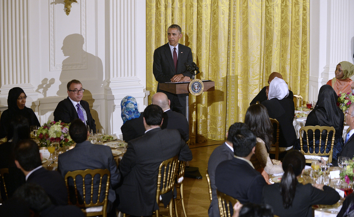 President Obama Hosts Ramadan Iftar Dinner For Muslim Americans At The