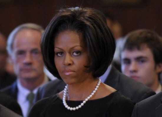 Mrs. Obama's new bob. 2011