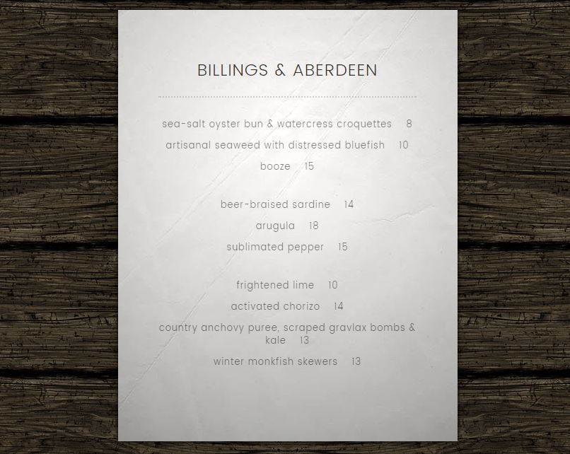 The Brooklyn Bar Menu Generator Will Help You Create Your Own