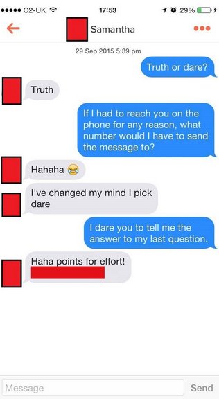 Man Nails Tinder Opening Line By Asking 'Truth Or Dare', Gets A Phone Number Every Time ...