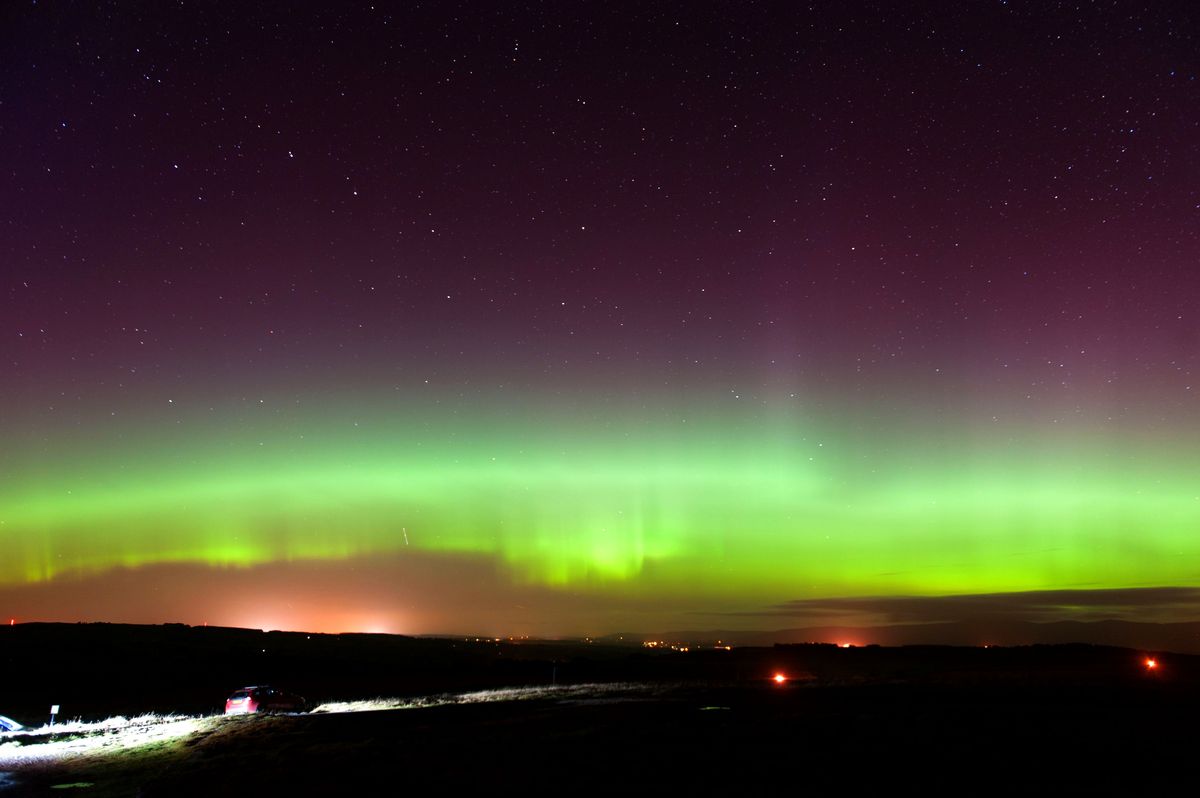 Northern Lights Put On Spectacular Show As Aurora Borealis Lit Skies