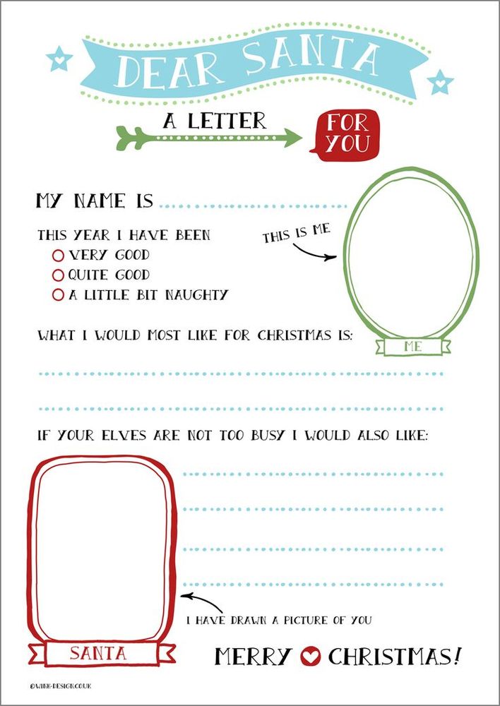 Letter To Santa Templates 16 Free Printable Letters For Kids To Send