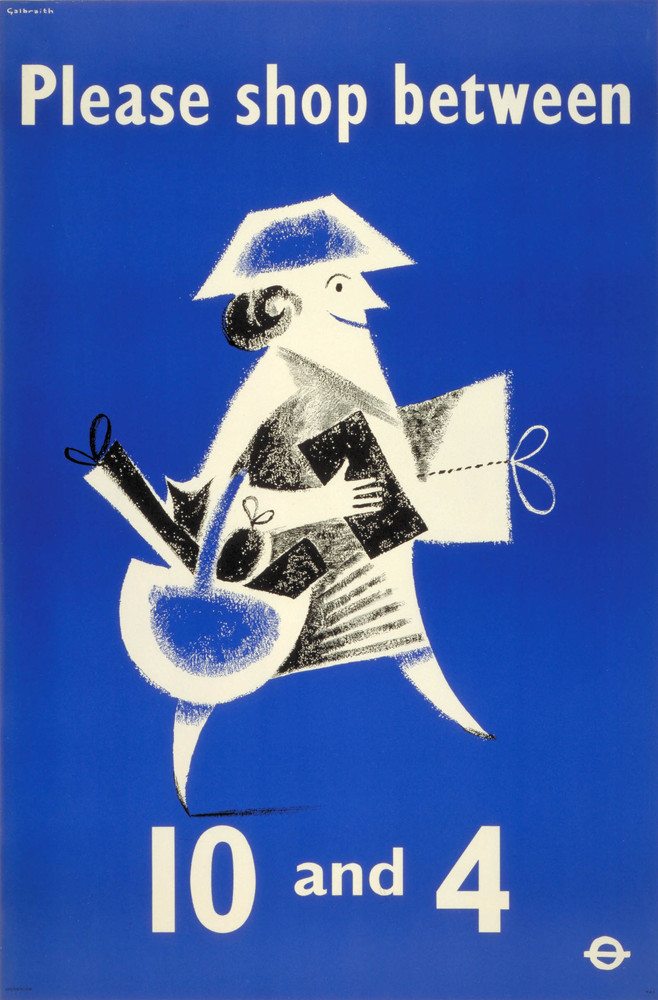 London Underground Posters Reveal 100 Years Of Tube Travel History In