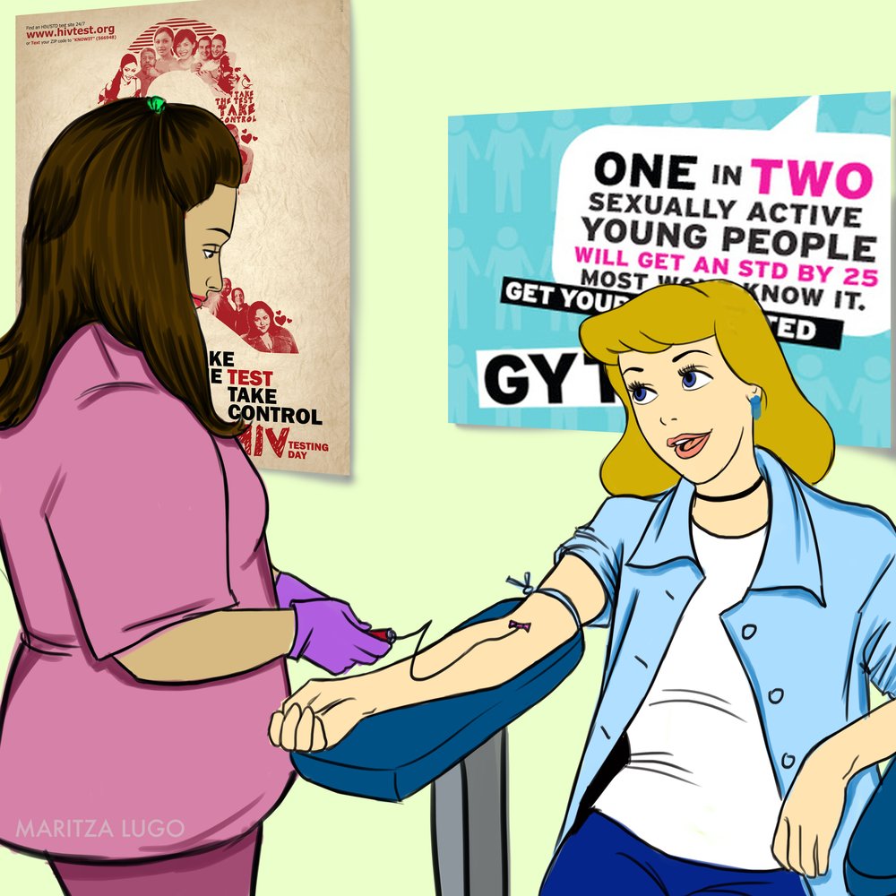 Disney Princesses Visit Sexual Health Clinics To Remind Women To Get Checked For Stis Huffpost Uk