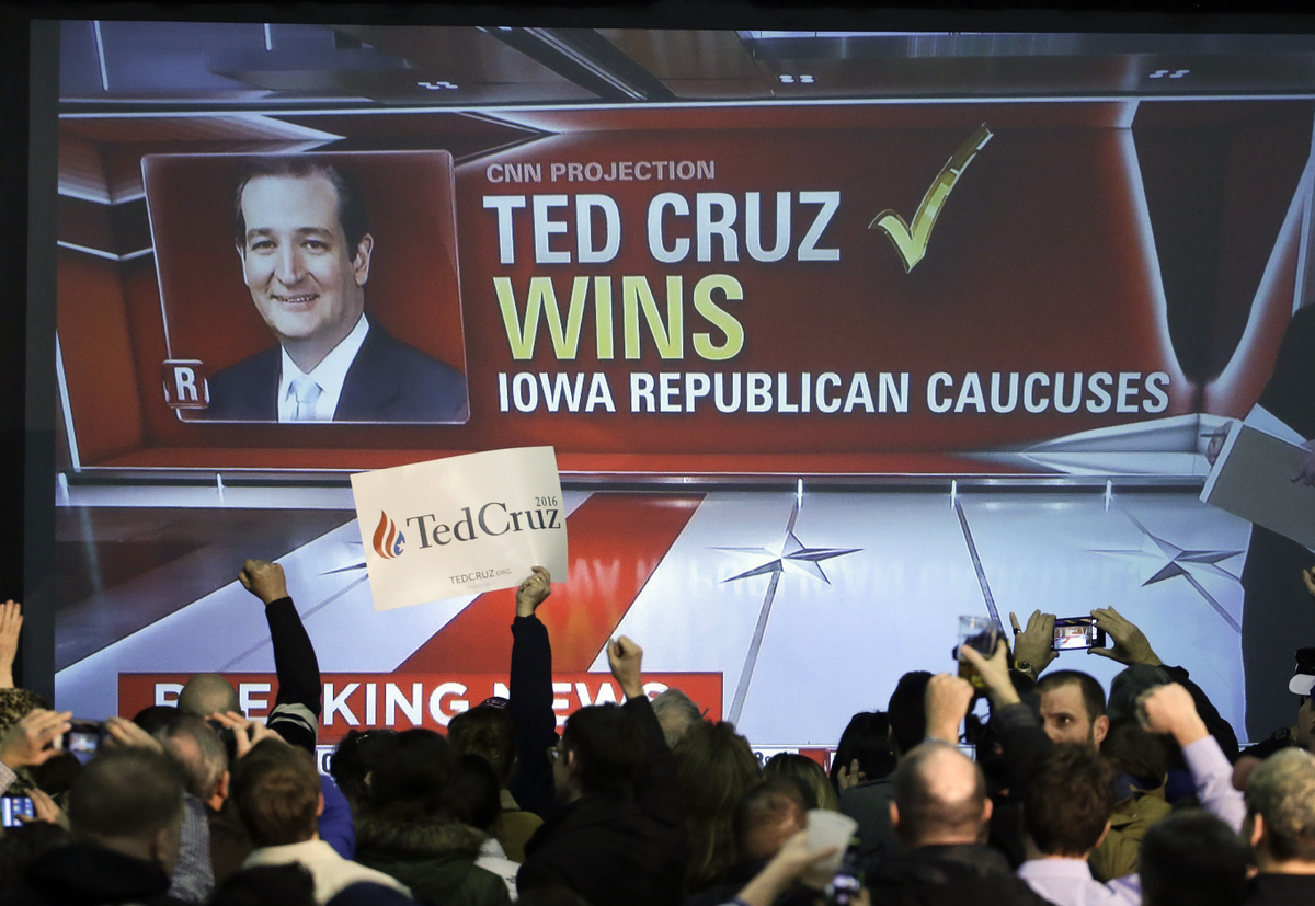 Donald Trump Loses Iowa Caucuses To Ted Cruz, Hillary Clinton And Bernie Sanders In A ...