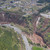 熊本地震／阿蘇大橋の崩落現場　