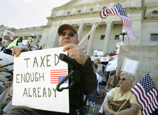 tea party tax protest