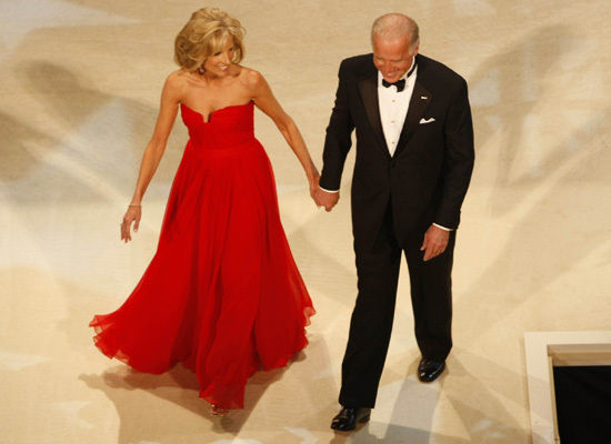 Jill Biden Inaugural Gown By Reem Acra Slideshow Poll