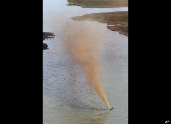 oil geyser