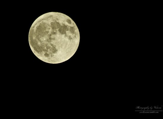 Midnight Supermoon