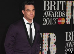 BRIT AWARDS 2013: Robbie's A Slim Fit Brit