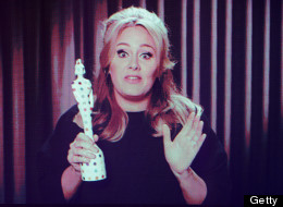 BRITS 2013: Adele Makes Sure She's Not Cut Off This Year!