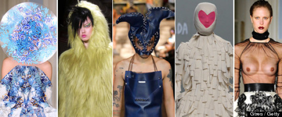 Vestidos Raros En Pasarelas