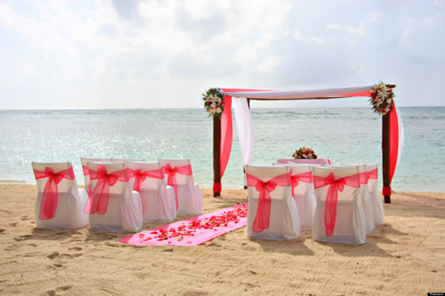 Download this Beach Wedding Facebook picture