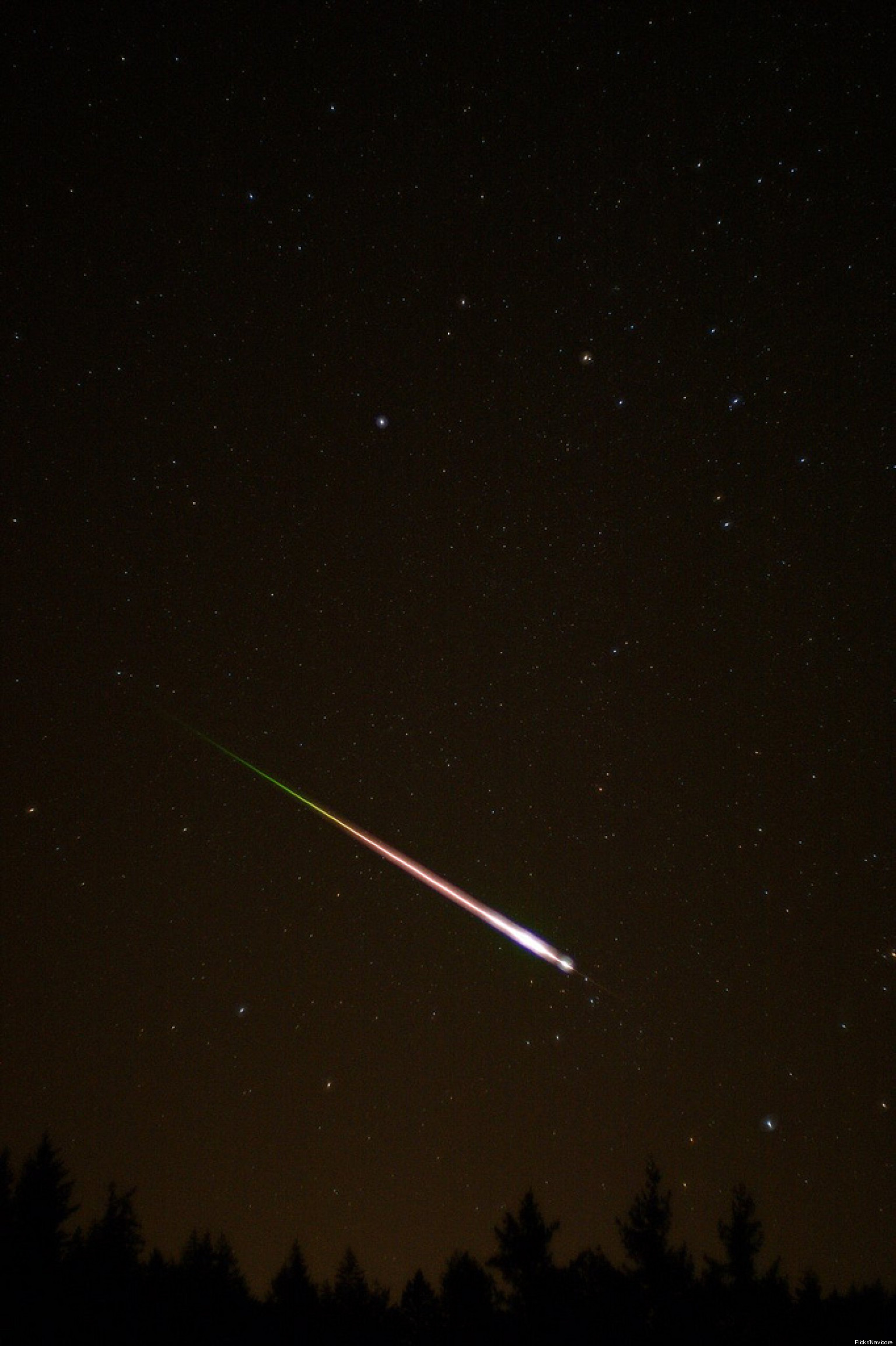 LA Meteor Creates Bright Light Across Southern California Sky